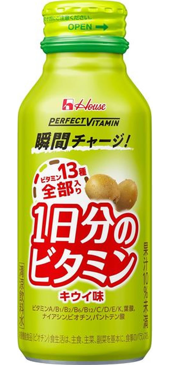 ハウス食品 1日分のビタミン キウイ味 120mL×6本 健康補助食品 健康ドリンク 栄養補助食品 栄養ドリンク 健康食品 jetprice-10745090 JET PRICE サンプル画像2