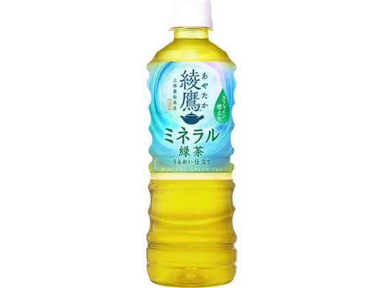 数量限定お一人様4個まで。【商品説明】ミネラル入りの止渇系緑茶。すっきり澄んだ味わい。緑茶由来のミネラルに加えて、瀬戸内産の海塩などを加えています。カフェイン控えめ。上林春松本店監修。【仕様】●注文単位：1本【備考】※メーカーの都合により、パッケージ・仕様等は予告なく変更になる場合がございます。【検索用キーワード】コカ・コーラ　コカコーラ　こか・こーら　Coca−Cola　coca　cola　綾鷹　ミネラル緑茶　あやたか　みねらるりょくちゃ　アヤタカ　ミネラルリョクチャ　アヤタカミネラルリョクチャ　あやたか　アヤタカ　525ml　ペット　ペットボトル飲料　1本　緑茶　りょくちゃ　綾鷹ミネラル緑茶525ml　綾鷹　ミネラル　緑茶　525ml　55086　お茶　緑茶　X814TLミネラル配合