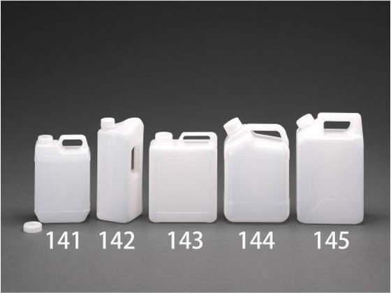 【仕様】●容量…4130ml　●サイズ…126×174×262（H）mm　●材質…HDPE（高密度ポリエチレン）　●口内径…φ30mm　●重量…227g　●ふたはネジ式　●アルコール製剤（エタノール製剤）（約80％含有まで）使用可能【備考】※メーカーの都合により、パッケージ・仕様等は予告なく変更になる場合がございます。【検索用キーワード】エスコ　えすこ　ESCO　Esco　道具箱　腰袋　収納ケース　ツールキャビネット　作業台　棚　袋　容器　（タンク型）ポリ容器　プラスチック製容器　プラスチック容器　126x174x262mm　4．0Lポリ容器　126x　174x262mm　4．0L　ポリ容器　EA508AJ−144　EA508AJ144　物流保管用品　ボトル・容器　X837TH