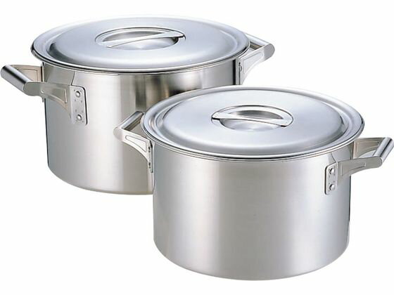 【お取り寄せ】18-10ロイヤル半寸胴鍋 (XMD) 30cm 寸胴鍋 フライパン 厨房 キッチン テーブル