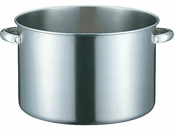 Stock Pots - 【お取り寄せ】本間製作所 KO19-0 IH半寸胴鍋 (目盛付) 蓋無 30cm 寸胴鍋 鍋 フライパン 厨房 キッチン