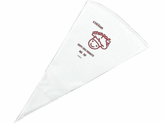 【お取り寄せ】ハッピーフェイス 綿 絞り袋 No.55 絞り袋 口金 製菓 厨房 キッチン テーブル