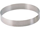 【お取り寄せ】赤川器物 AG 18-8 セルクルリング(アルゴン溶接) φ80×H30 セルクルリング 製菓 厨房 キッチン テーブル
