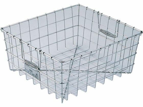 【お取り寄せ】MT 18-8 食器篭 A-1 40×37×19cm テーパー付 食器カゴ 給食 厨房 キッチン