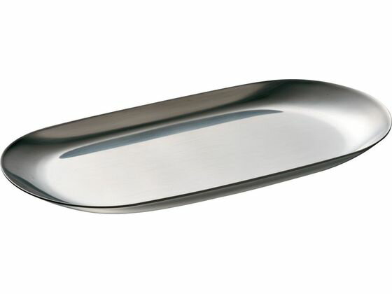 【お取り寄せ】18-8ティナトレー 小判 大 224*93mm つり銭受け レジ回り 現金管理