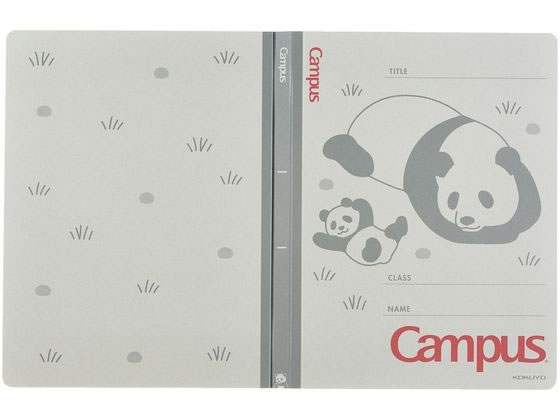 コクヨ キャンパス フラットファイルA4縦(アニマル柄) パンダ フ-CA10-4 通常タイプ A4 フラットファイル 紙製 レターファイル