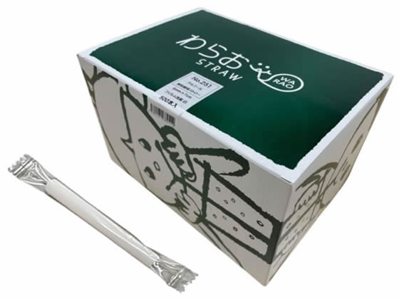 シバセ工業 251 アルコール検知器用ストロー 6mm500入