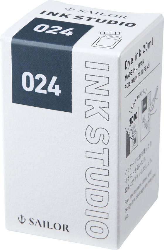 万年筆用ボトルインク INK STUDIO 染料 20ml の写真