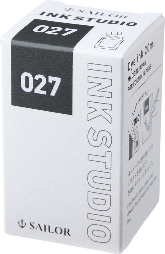 万年筆用ボトルインク INK STUDIO 染料 20ml の写真