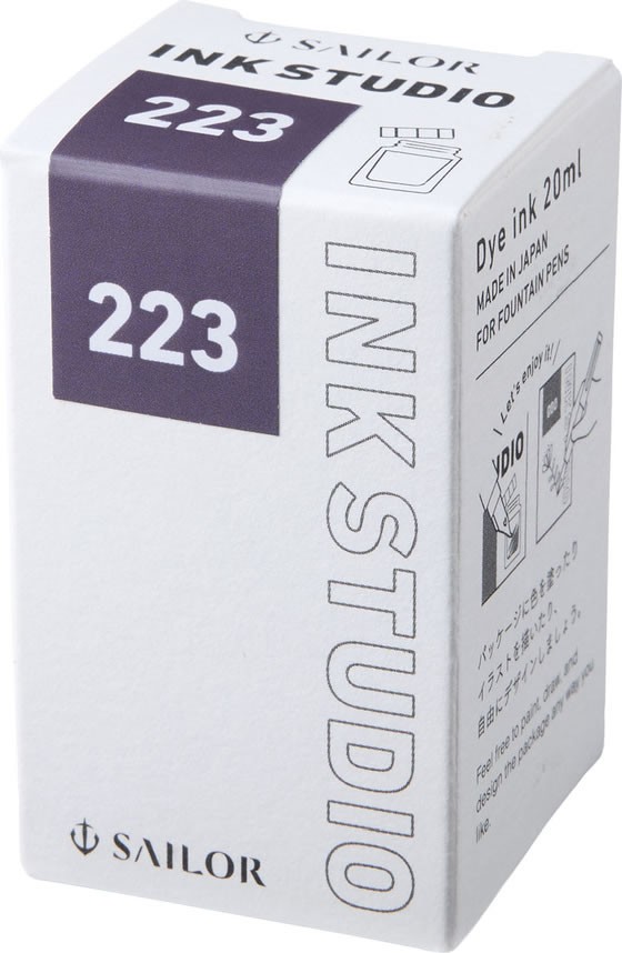 万年筆用ボトルインク INK STUDIO 染料 20ml の写真
