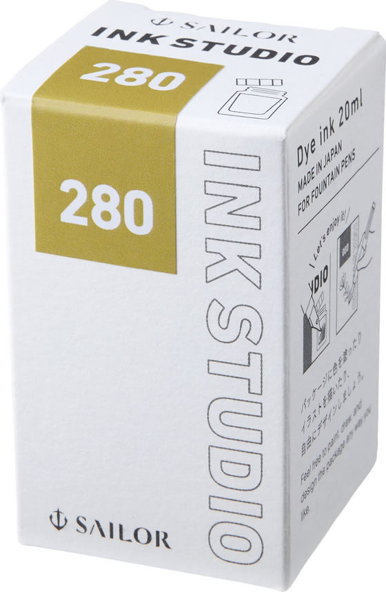 万年筆用ボトルインク INK STUDIO 染料 20ml の写真