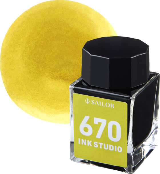 万年筆用ボトルインク INK STUDIO 染料 20ml の写真