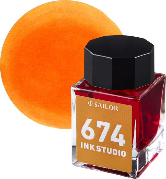 万年筆用ボトルインク INK STUDIO 染料 20ml の写真