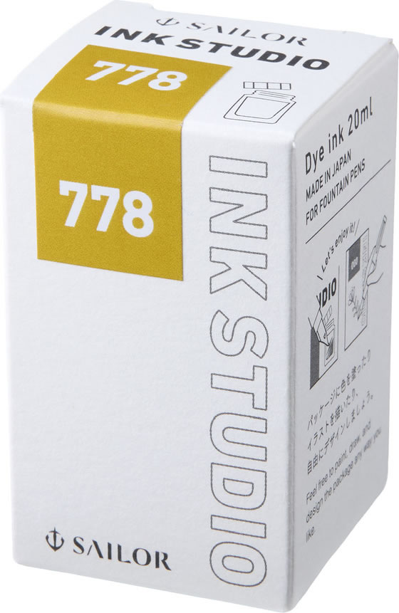 万年筆用ボトルインク INK STUDIO 染料 20ml の写真