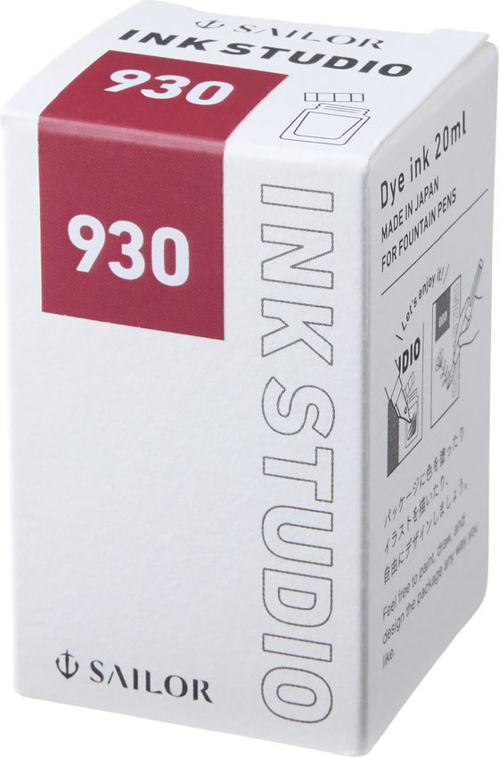 万年筆用ボトルインク INK STUDIO 染料 20ml の写真