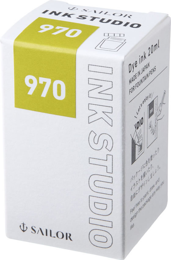 万年筆用ボトルインク INK STUDIO 染料 20ml の写真