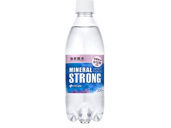 訳あり)伊藤園 ミネラル ストロング 強炭酸水 500mL