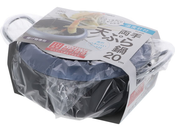 【商品説明】IH対応油が外にはねにくいフード付日本製温度計【仕様】●材料の種類／本体：鉄（底の厚さ0．9mm）　取っ手・フード：鉄●表面加工／本体：シリコン樹脂塗装　取っ手：クロムメッキ　フード：アクリル樹脂塗装●寸法／20cm●適正油量：1．0L●満水容量／2．2L●温度計：バイメタル式【備考】※メーカーの都合により、パッケージ・仕様等は予告なく変更になる場合がございます。【検索用キーワード】TAKAGI　タカギ　IH温度計付両手天ぷら鍋　天ぷら鍋　IH対応　温度計　バイメタル式温度計　揚げ物鍋　油はね防止フード　鉄製　底厚0．9mm　シリコン樹脂塗装　クロムメッキ取っ手　アクリル樹脂フード　20cm　1．0L　1．0　リットル　1000ml　2．2L　2．2　2200ml　日本製　X693TR揚げ物調理に