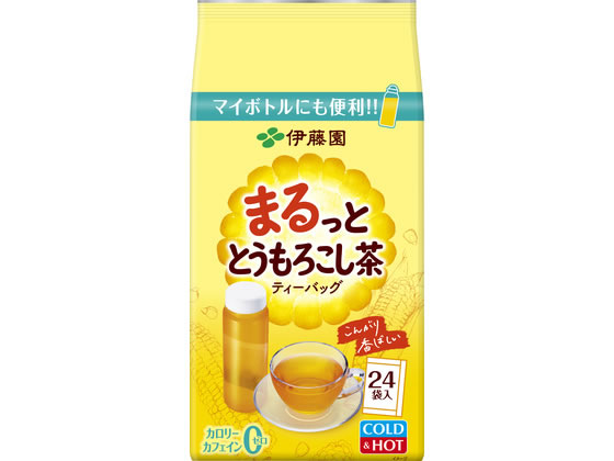 数量限定お一人様2個まで。【商品説明】糖質・脂質・カロリー・カフェインゼロ。こんがりと焙煎した芳醇な香りとコクのある甘み。インパクトのある甘香ばしさとコク感を持つスイートコーンをブレンド。【仕様】●注文単位：1個【備考】※メーカーの都合により、パッケージ・仕様等は予告なく変更になる場合がございます。【検索用キーワード】伊藤園　イトウエン　いとうえん　ITOEN　まるっととうもろこし茶　まるっととうもろこしちゃ　マルットトウモロコシチャ　96g　茶葉　ちゃば　おちゃっぱ　ティーバック　ティーパック　水出し　まとめ買い　個　お茶　茶葉　健康茶　茶　茶葉ティーバッグ　とうもろこし茶　水出し　お湯出し　簡単　手軽　コスパ　お茶　その他お茶　X207TYこんがり香ばしいとうもろこし茶ティーバッグ