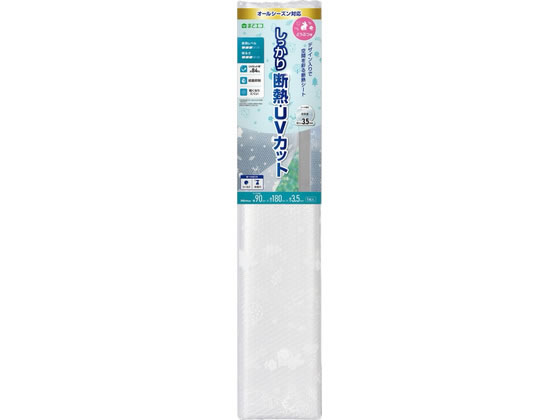 【商品説明】夏冬兼用でオールシーズン使える。採光性を保ちつつ、UVカット（UVカット率　約84％）　厚さ3．5mmの空気層でしっかり断熱。冷暖房機器の省エネ。結露の抑制。水貼り・シール貼りで貼りつけ用具がいりません。子ども部屋・トイレ・階段やカーテンレールのない窓、リビングにおすすめです。【仕様】●シートサイズ：約90×180cm●重量：約240g●材質：ポリエチレン・ポリプロピレン●使用期間：約1年【備考】※メーカーの都合により、パッケージ・仕様等は予告なく変更になる場合がございます。【検索用キーワード】ニトムズ　Nitoms　夏冬兼用　断熱シート　フォームタイプ　どうぶつ　動物柄　UVカット　断熱　3．5mm　90x180cm　240g　ポリエチレン　ポリプロピレン　オールシーズン　省エネ　結露抑制　水貼り　シール貼り　子ども部屋　トイレ　リビング　リビング家具　カーテン　リビング家具　カーテン　X853TY断熱UVカット。動物柄でインテリアのアクセントになり、空間を彩るデザインです。