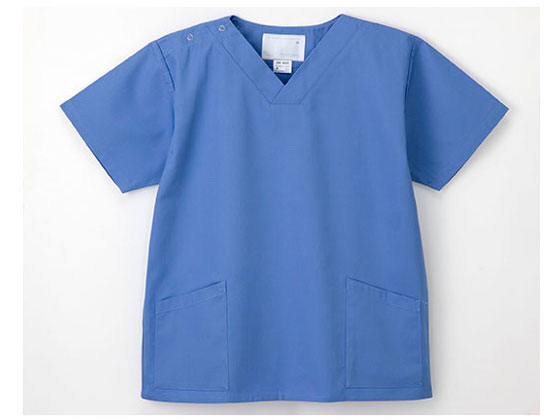 【お取り寄せ】ナガイレーベン 手術衣(男女兼用上衣)ブルー LL NR8602ナガイレーベン 手術衣 ...