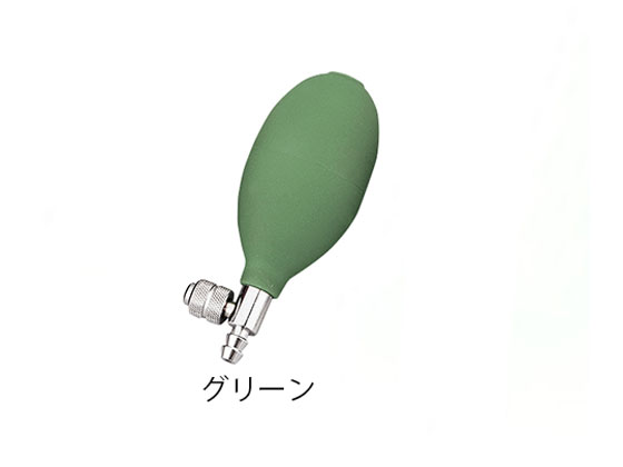【お取り寄せ】ユーメド貿易 カラーゴム球[ノンラテックス] グリーン SM-8021GR