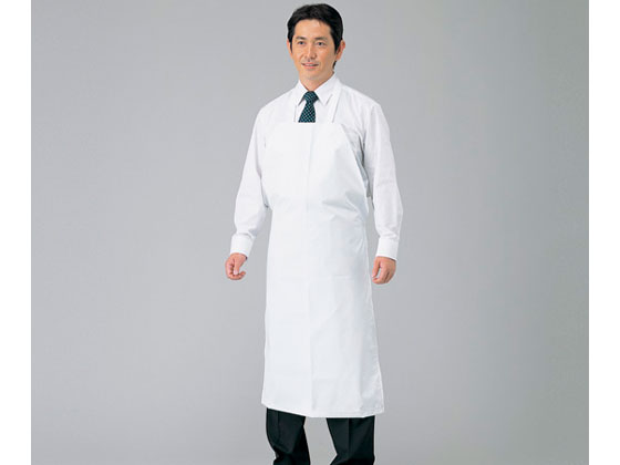 【お取り寄せ】アズワン フッ素コートエプロン CS-MAA-L エプロン 前掛け ウェア 保護衣 安全保護