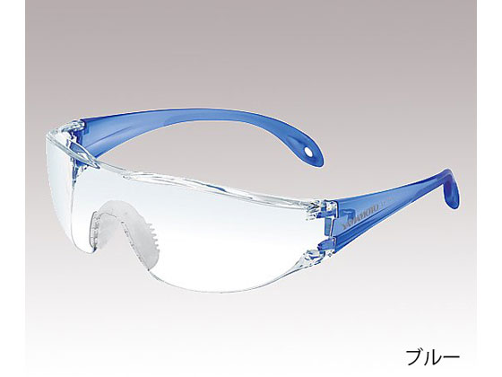 【お取り寄せ】山本光学 JIS軽量保護メガネ ストラップ無 LF-301ブルー 保護メガネ ゴーグル 安全保護