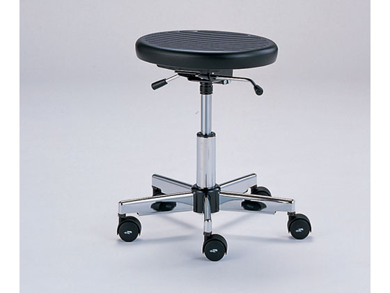 【お取り寄せ】アズワン 研究者専用チェアー 背無し リング無し LC-50 椅子 研究室設備