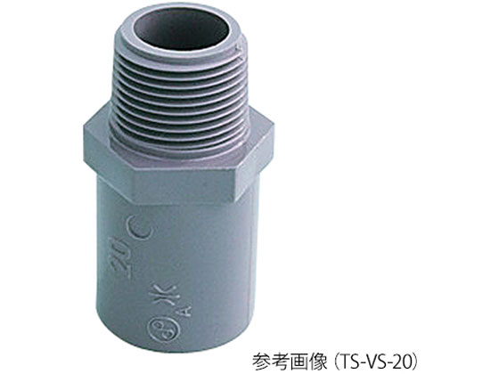【お取り寄せ】東栄管機 塩ビ管継手 バルブ用ソケット 50 TS-VS-50 継手 アダプター 配管材