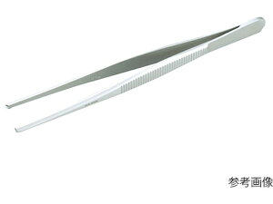 【お取り寄せ】アズワン 有鈎ピンセット 直型180mm No.2 解剖キット 病理 動物実験 分析 検査 研究用