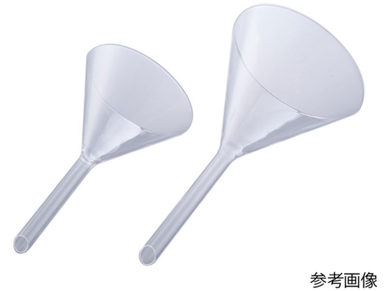 【お取り寄せ】アズワン 角度付きロート φ90mm 漏斗 ロート じょうご ガラス容器 計量器