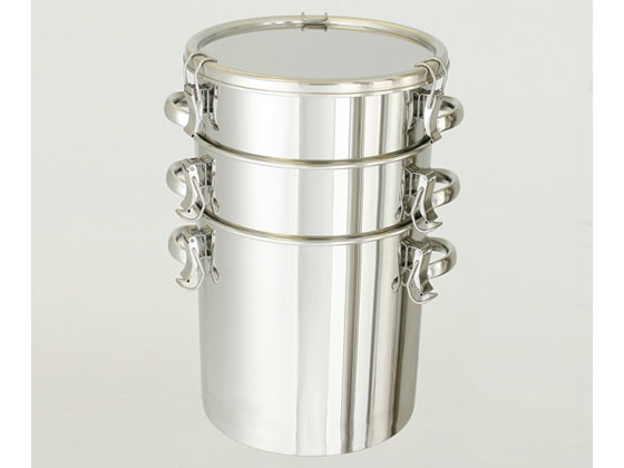 【お取り寄せ】日東金属工業 ステンレス製テーパータンク 65L TP-CTH-43 タンク 金属製 金属容器 計量器