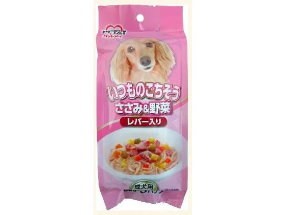 【お取り寄せ】ペットアイ いつものごちそう ささみ&野菜 レバー入り ウェットフード 犬 ペット ドッグフード