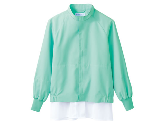 Long-Sleeved - 【お取り寄せ】住商モンブラン ジャンパー グリーン L RP8701-6 ジャケット 食品白衣 食品工場用ユニフォーム ユニフォーム