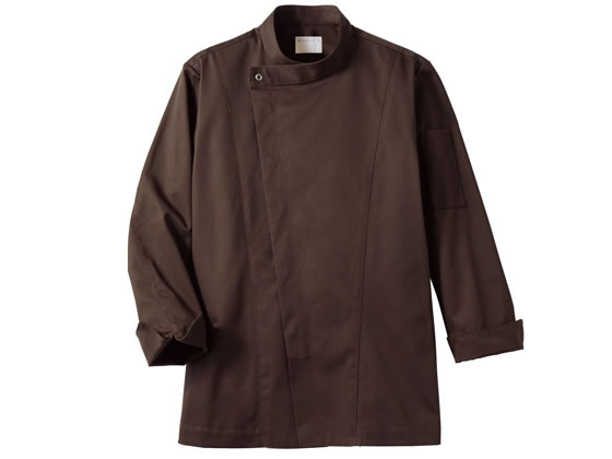 【お取り寄せ】住商モンブラン 長袖コックコート ブラウン SS 6-1019 厨房 調理服 飲食店ユニフォーム ユニフォーム