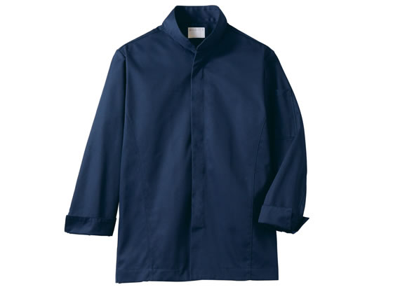【お取り寄せ】住商モンブラン 長袖コックコート ネイビー M 6-1037 厨房 調理服 飲食店ユニフォーム ..