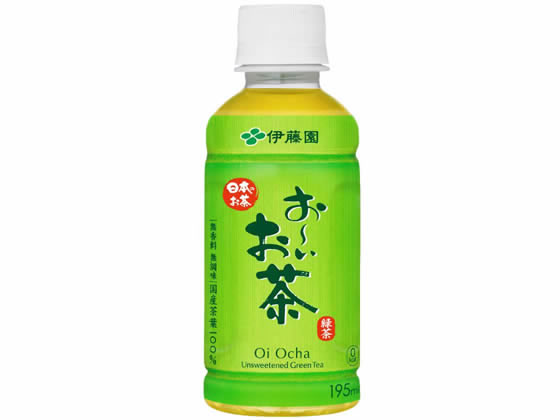 伊藤園 お~いお茶 緑茶 195ml ペットボトル 小容量 お茶 缶飲料 ボトル飲料