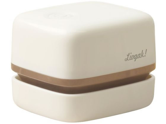 ソニック リビガク スージーコロン 乾電池式卓上そうじ機 アイボリー 文具