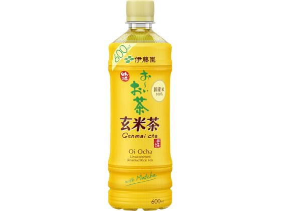 伊藤園 お~いお茶 玄米茶 600ml ペッ