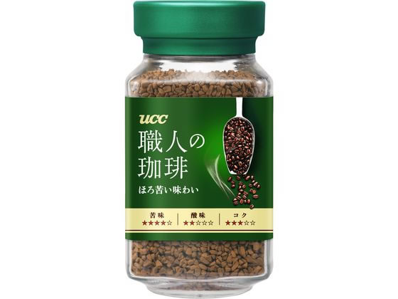 UCC　職人の珈琲 ほろ苦い味わい UCC 職人の珈琲 ほろ苦い味わい 瓶 90g