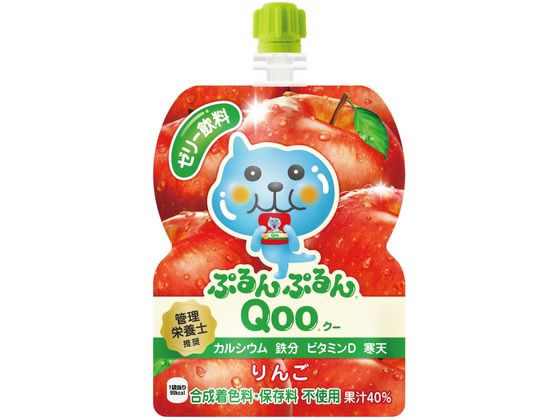 コカ・コーラ ぷるんぷるんQoo りんご味 53045 ゼリータイプ バランス栄養食品 栄養補助 健康食品