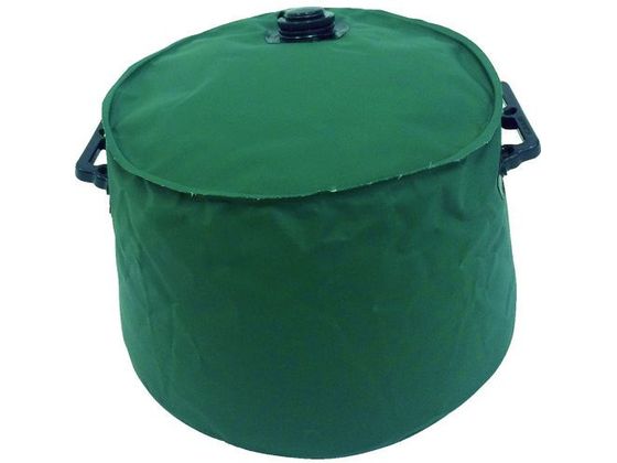 【お取り寄せ】TRUSCO 屋外用 マルチウエイト 10L グリーン TMW-10L 三角コーン 区画 現場 安全 作業(4)