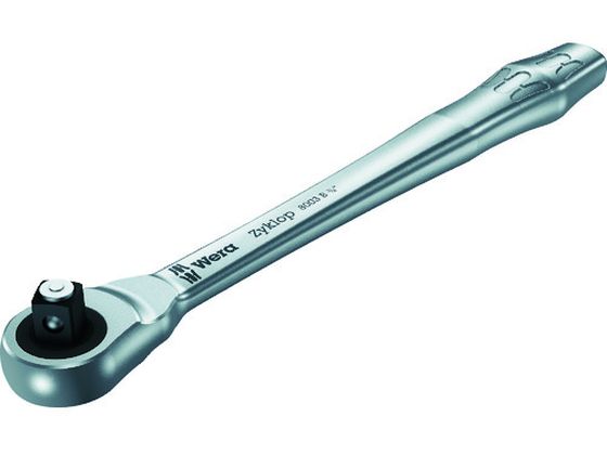 【お取り寄せ】Wera 8003B サイクロップラチェット「メタル」 3／8 004033 ソケット ソケットレンチ 作業用品 工具