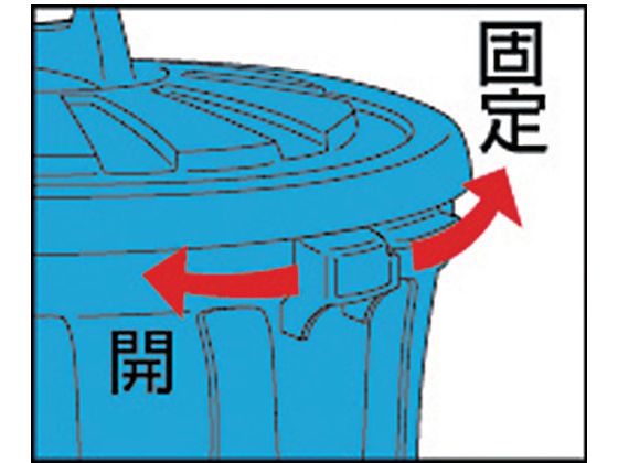 【お取り寄せ】TRUSCO エコペール 丸型 75L RBK-75 ゴミ箱 ゴミ袋 清掃