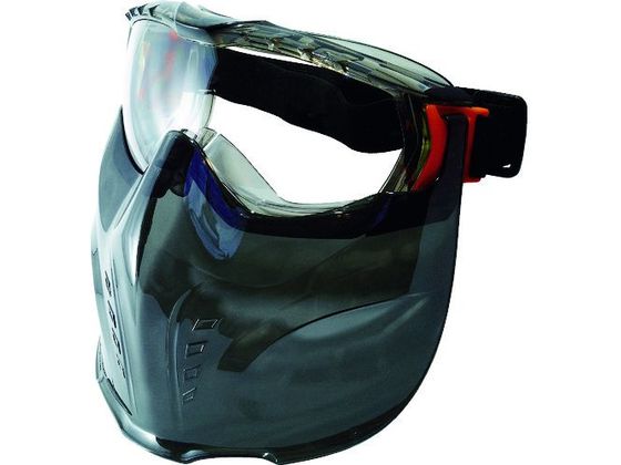 【お取り寄せ】TRUSCO セーフティゴーグル バイザー付 密閉タイプ TSG-501MV メガネ ゴーグル 防災面 ..