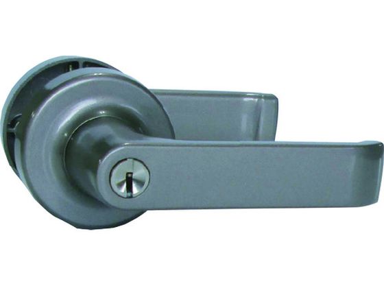 【お取り寄せ】AGENT LS-200 取替用レバーハンドル 2スピンドル型 鍵付用 補助錠 建築金物 土木 建築資材