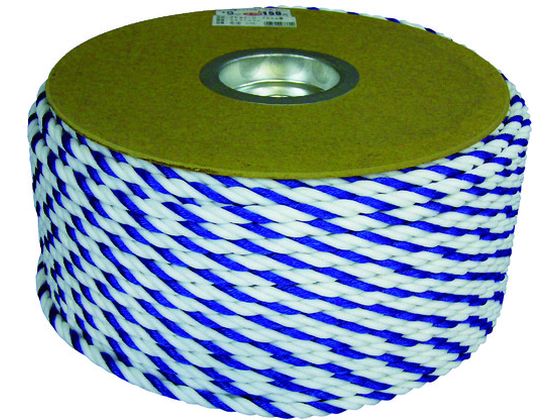 【お取り寄せ】ユタカメイク ポリエチレンロープドラム巻 9mm×150m コンシロ PRE-56 PEロープ 荷造り紐 梱包