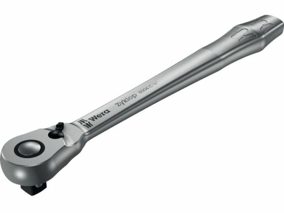 Koken - 【お取り寄せ】Wera 8004C サイクロップラチェット「メタル」 1／2 チェンジレバー 004064 ソケット ソケットレンチ 作業用品 工具
