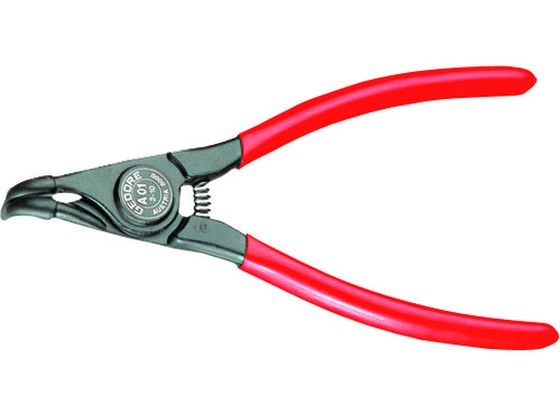 【お取り寄せ】GEDORE スナップリングプライヤー 軸用曲型 8000A 10-25mm 6702350 プライヤー ペンチ ..